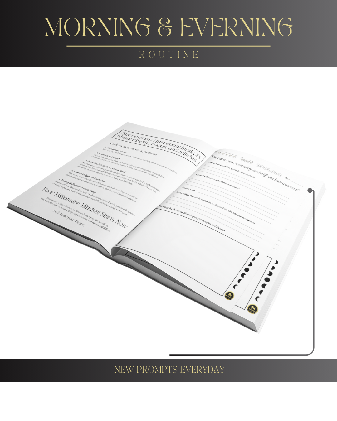 Becoming a Millionaire - Journal for Manifestation & Time Management
